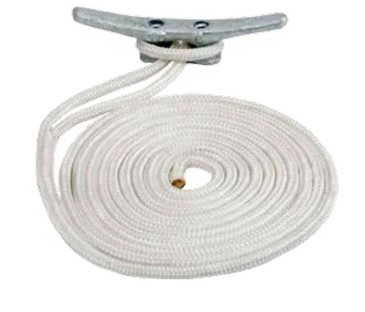 302112020WH-1 – SEA DOG Dock Line, Double Braided Abrasion/ Mildew/ Oil/ Rot/ UV Rays Protection 960 Pounds Working L...
